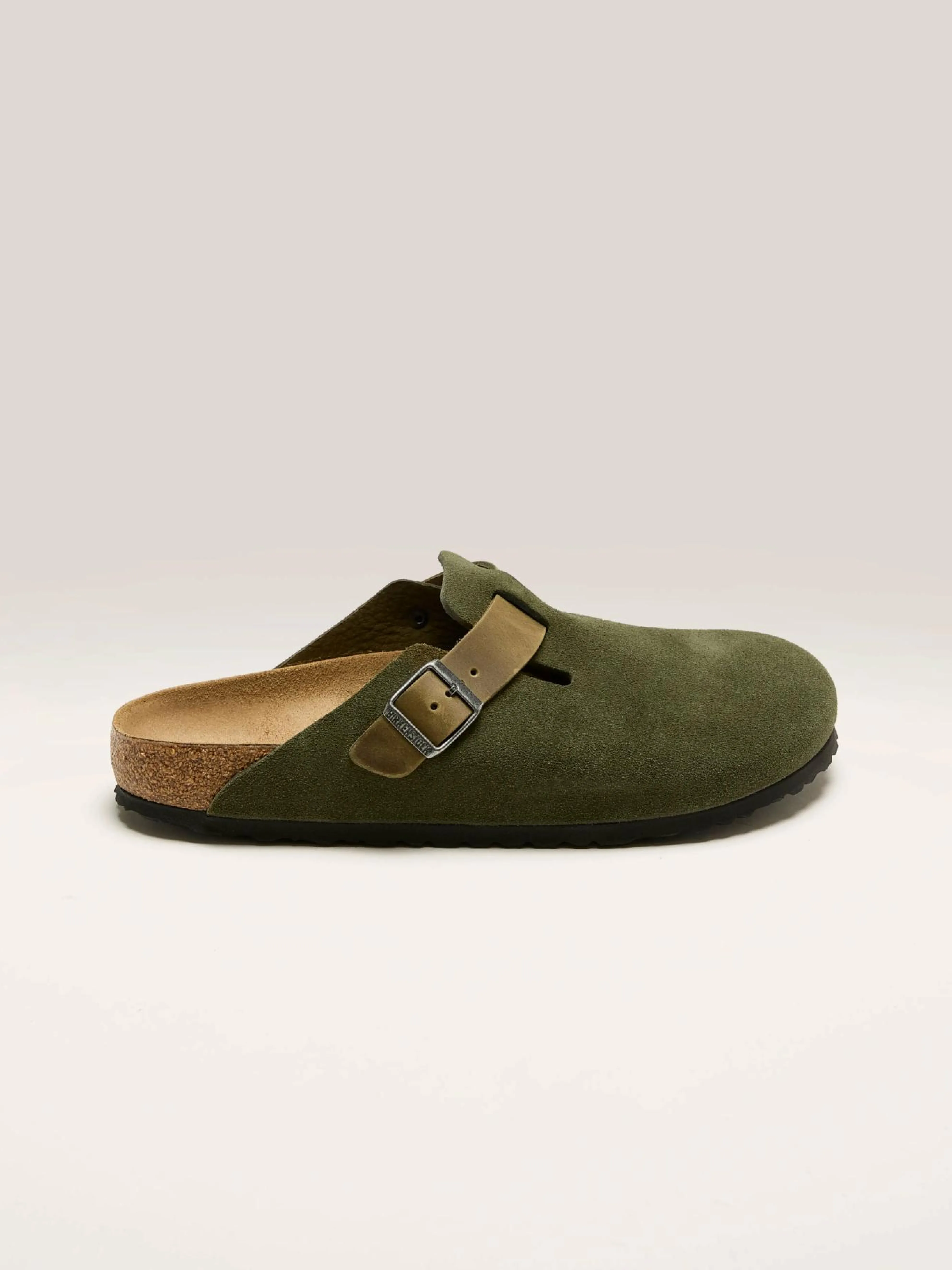 BIRKENSTOCK Boston Gemengd Leder Voor Mannen