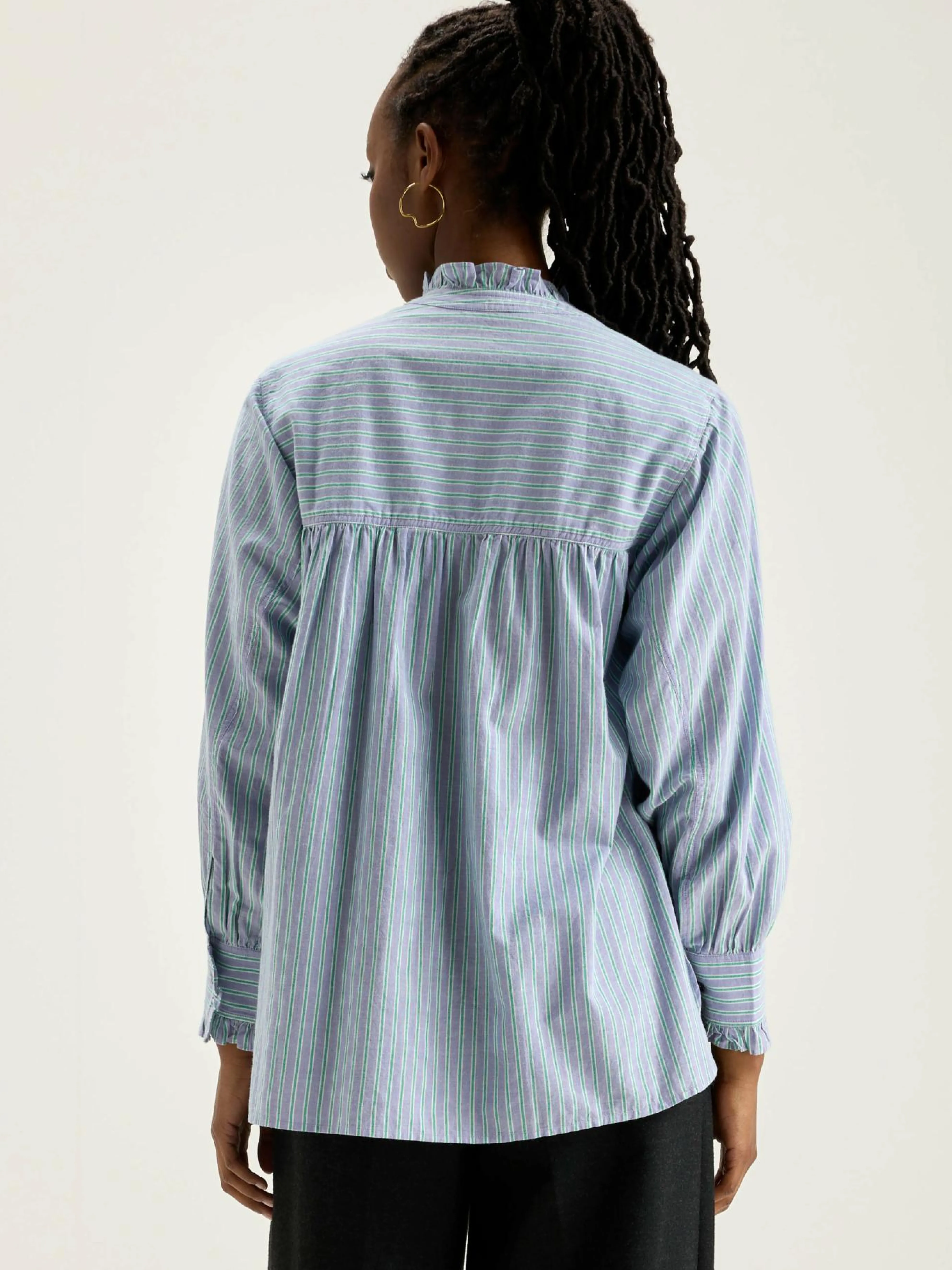 Claudia Gestreepte Blouse