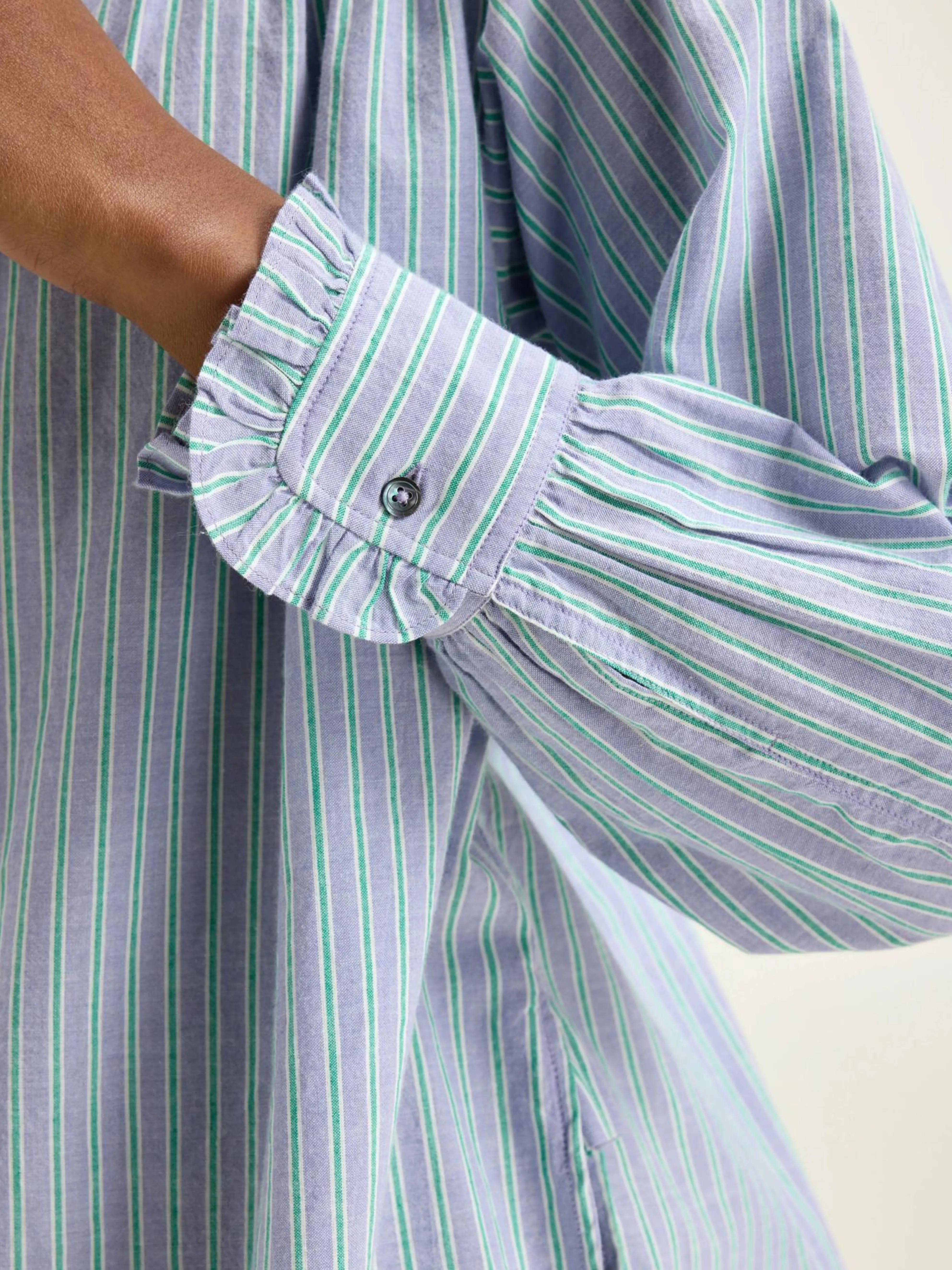 Claudia Gestreepte Blouse