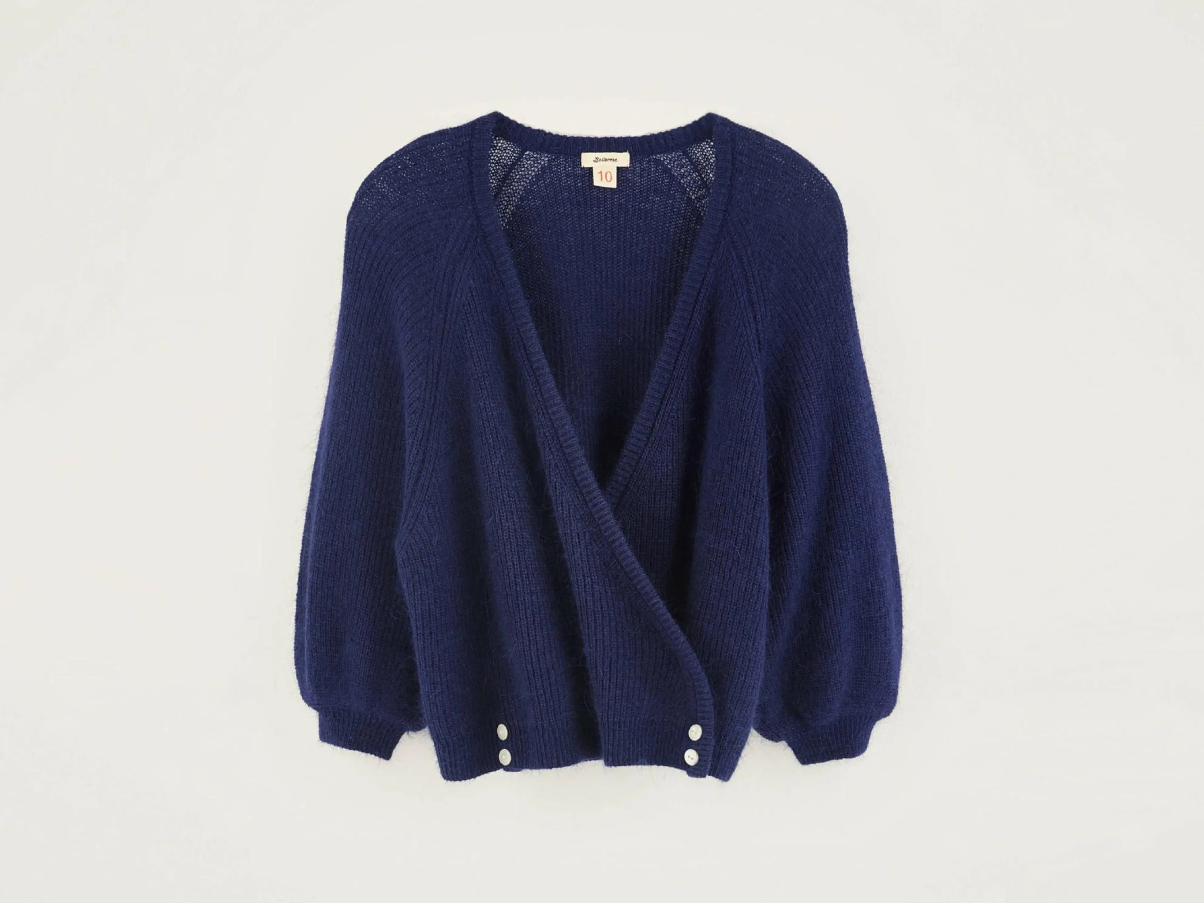 Dioph V-hals Wikkelcardigan