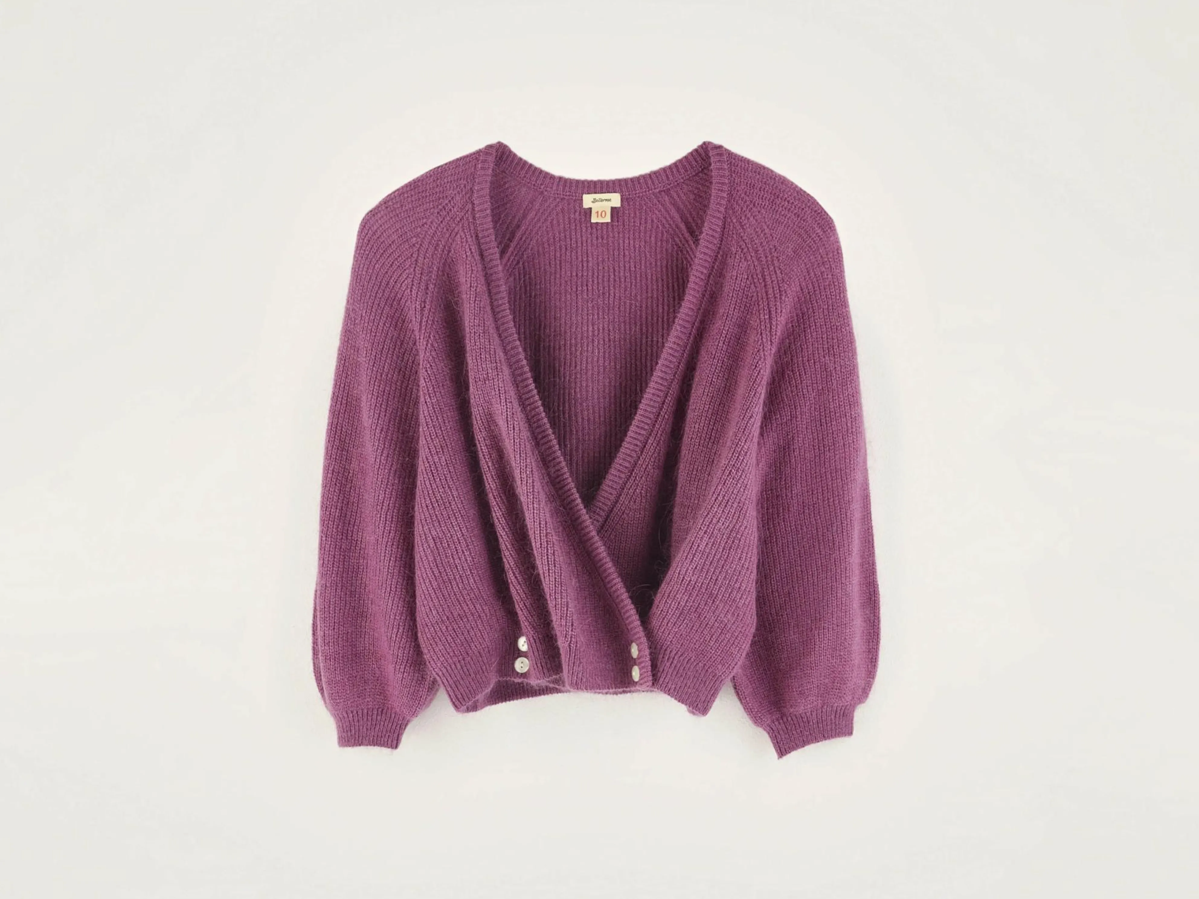 Dioph V-hals Wikkelcardigan