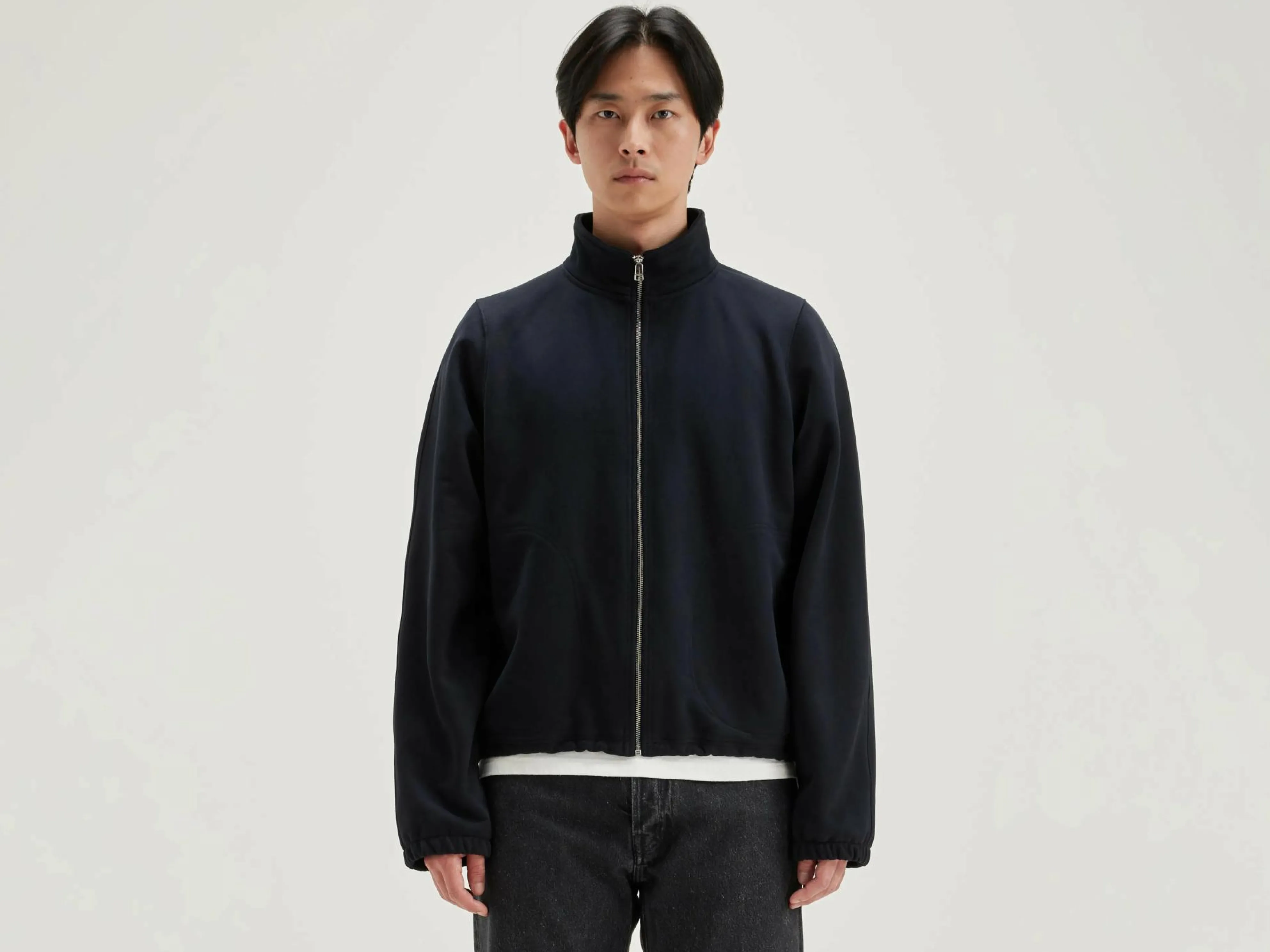 Fiber Hoodie Met Rits