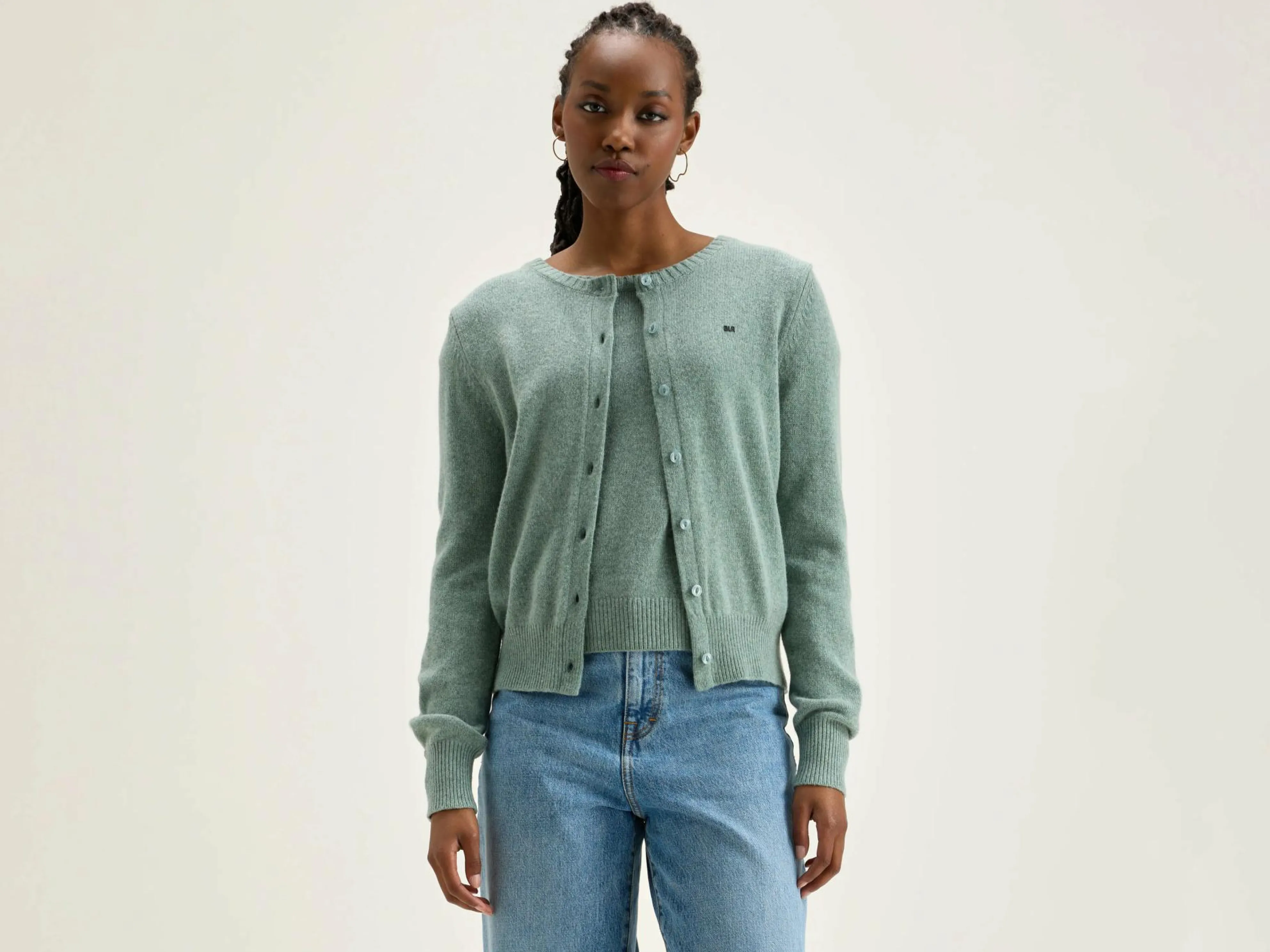 Giwes Ronde Hals Cardigan