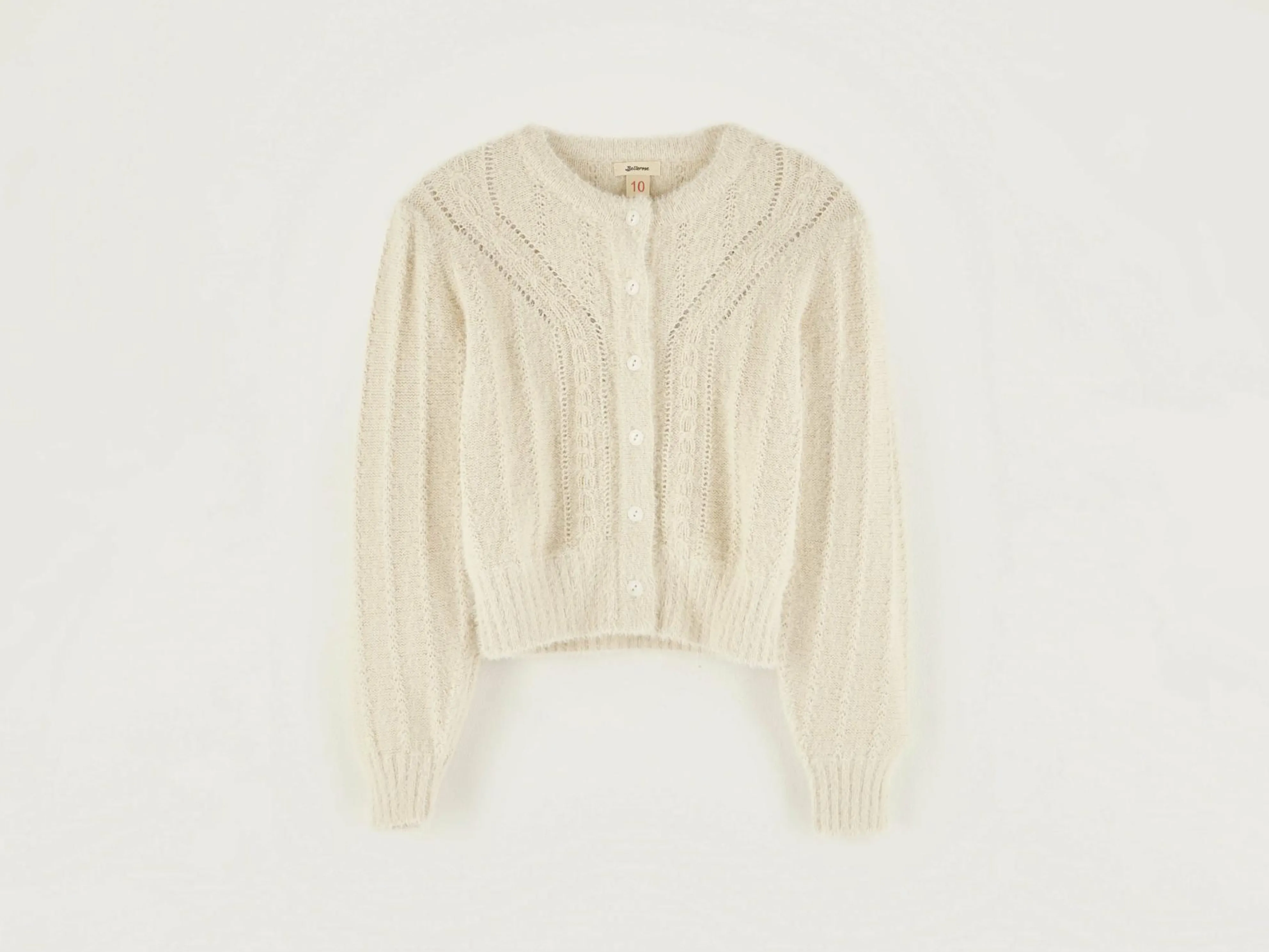 Golter Ronde Hals Cardigan