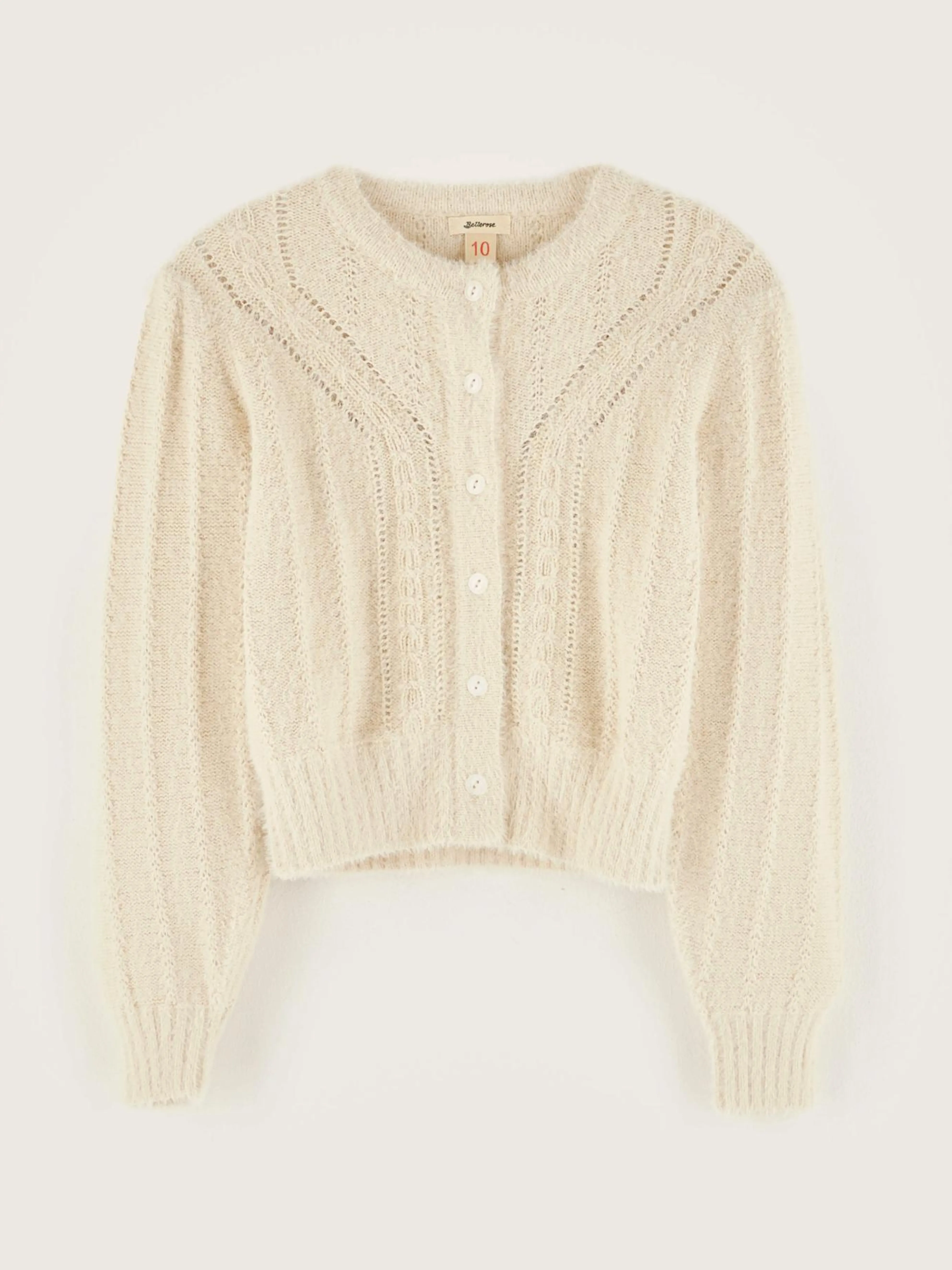 Golter Ronde Hals Cardigan