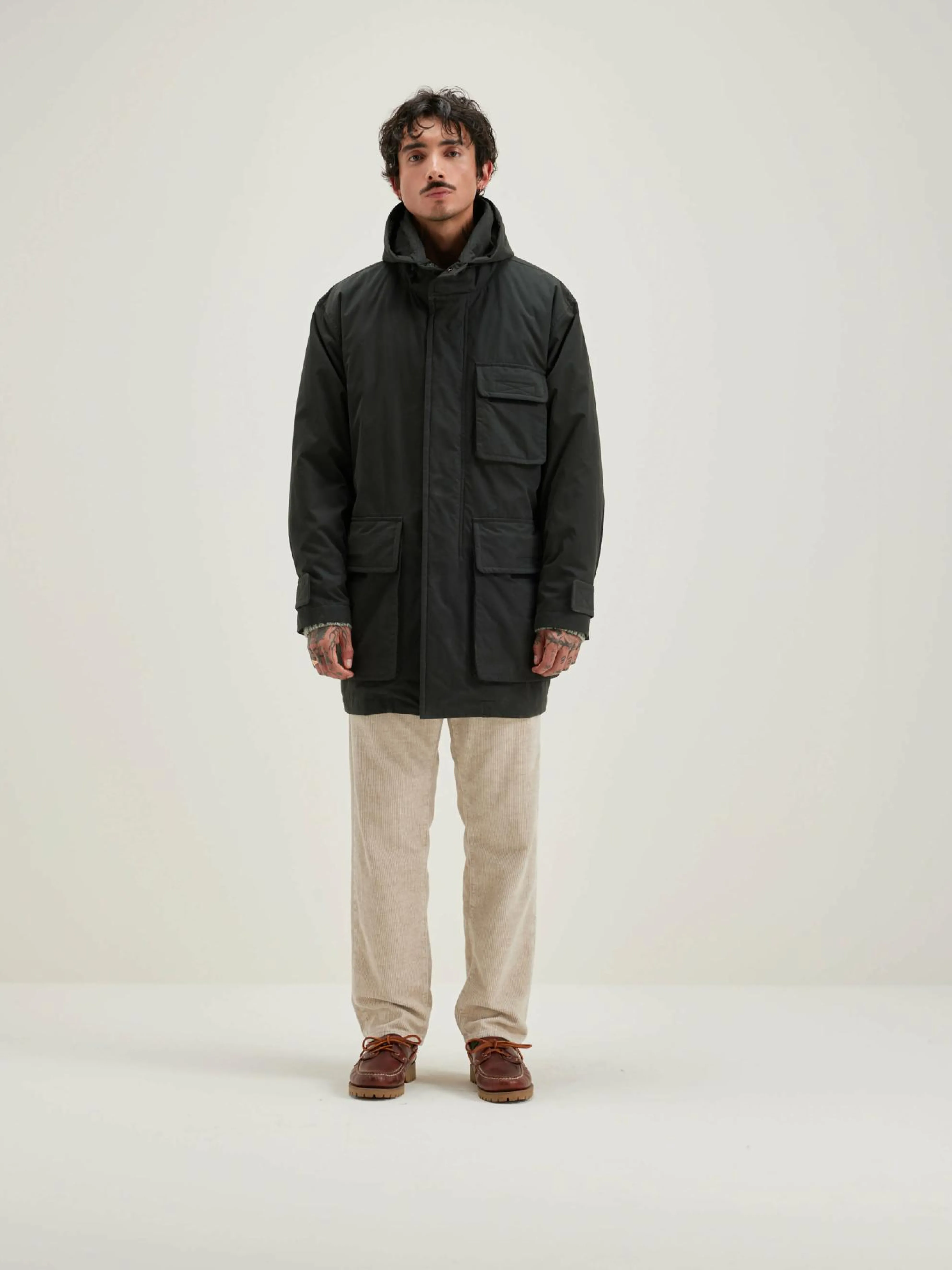 Hanso Parka Met Capuchon