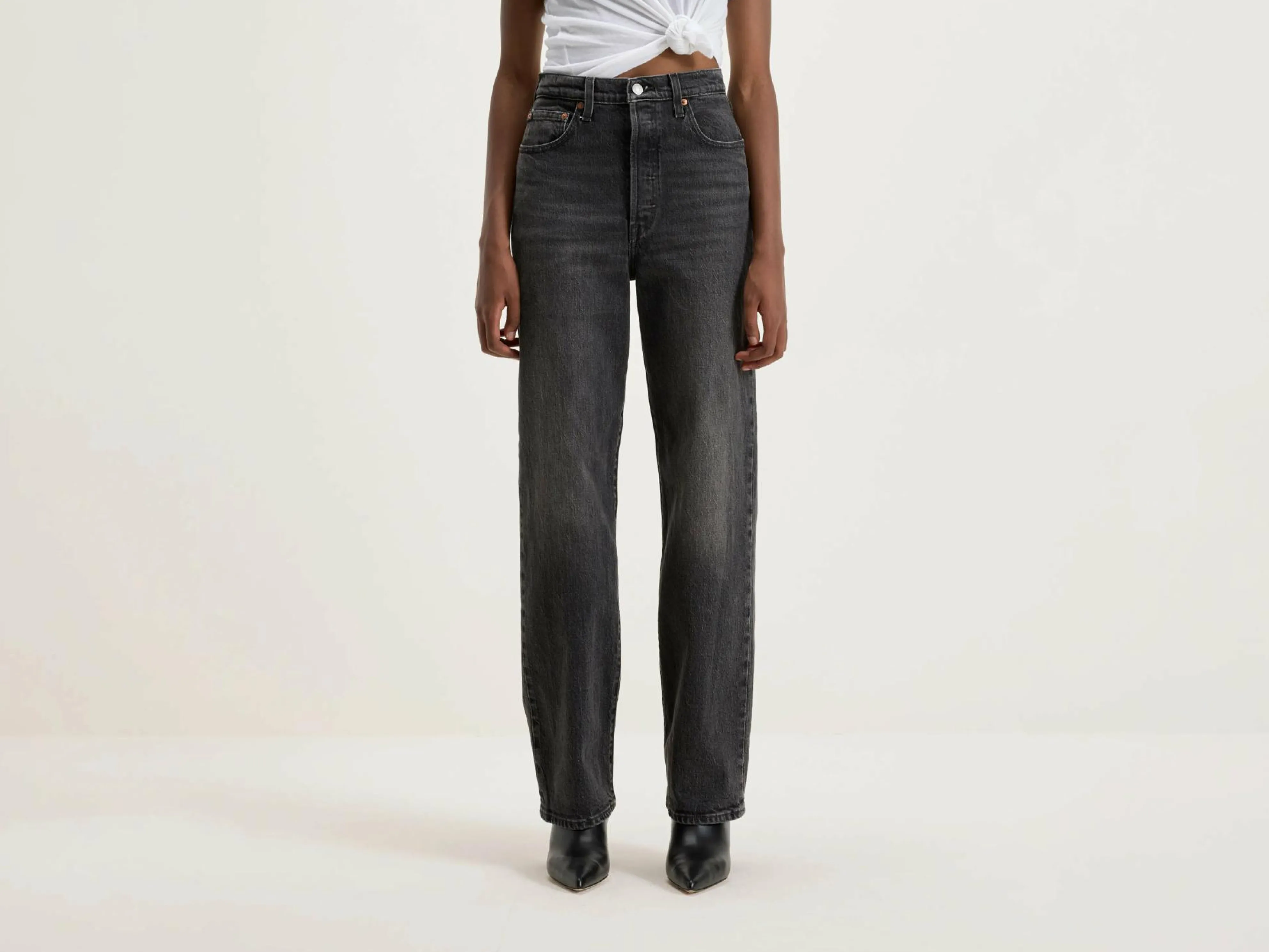 LEVI'S® Ribcage Full Length Jeans
