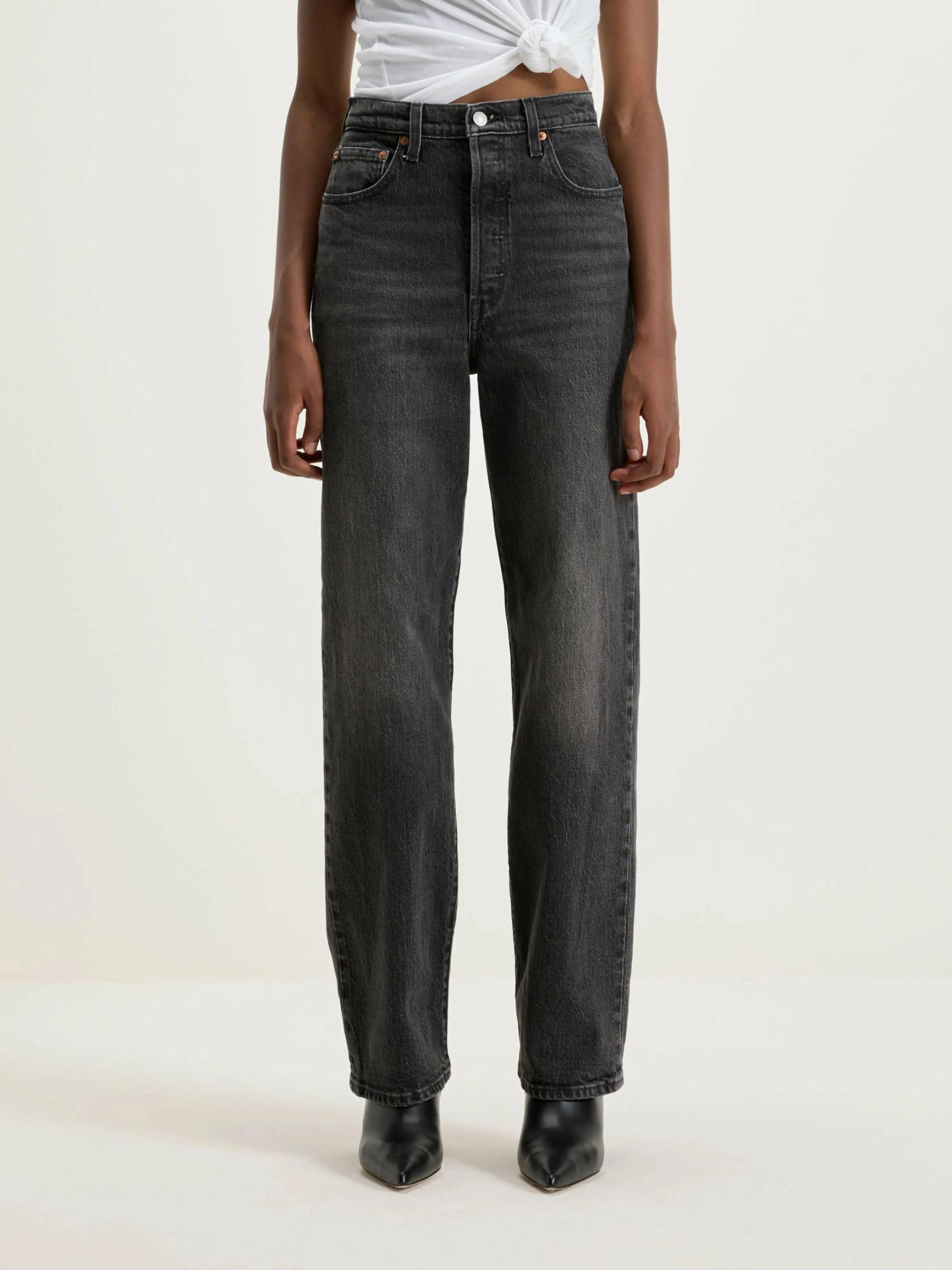 LEVI'S® Ribcage Full Length Jeans