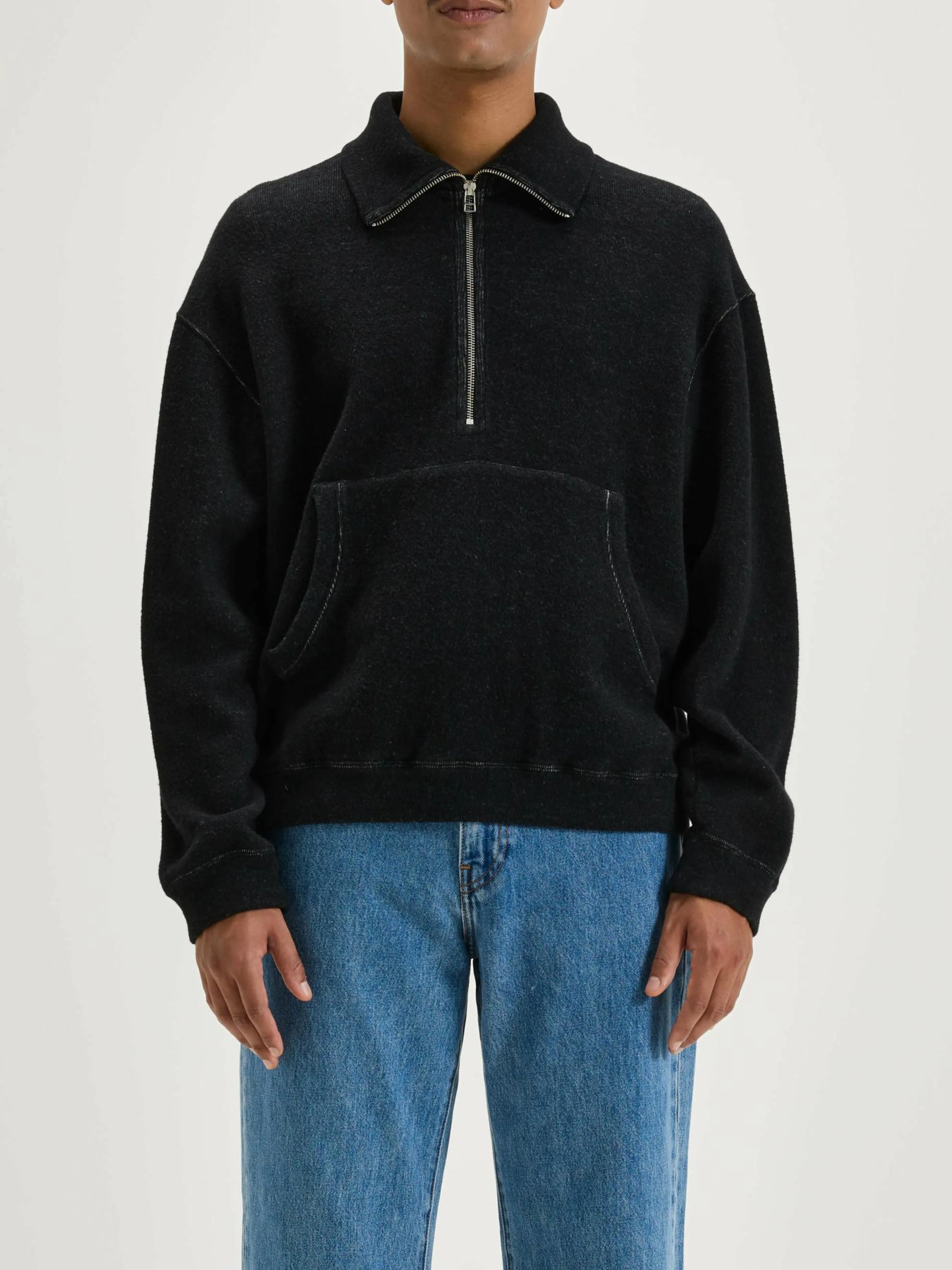 Mabro Sweatshirt Met Rits