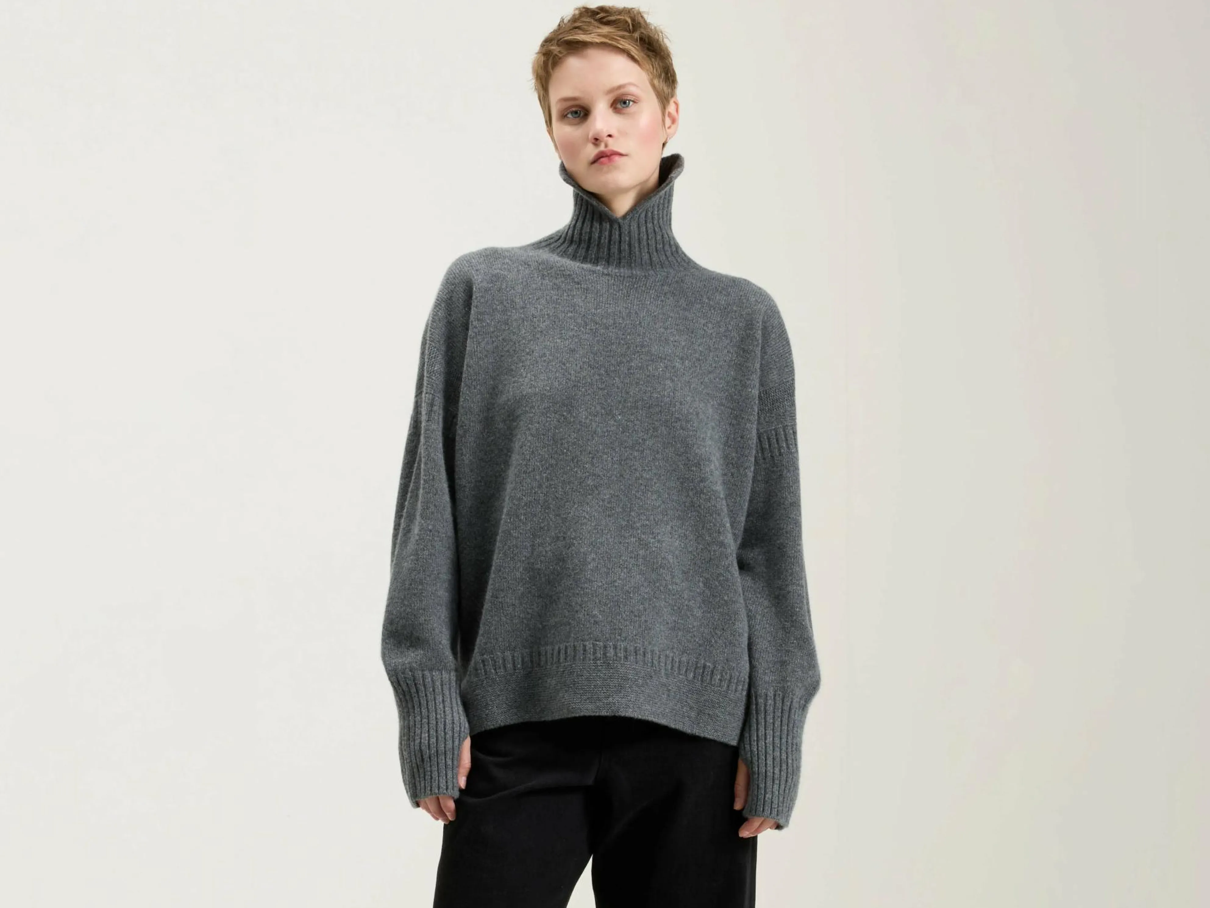NICHOLSON & NICHOLSON Lulu High Neck Sweater