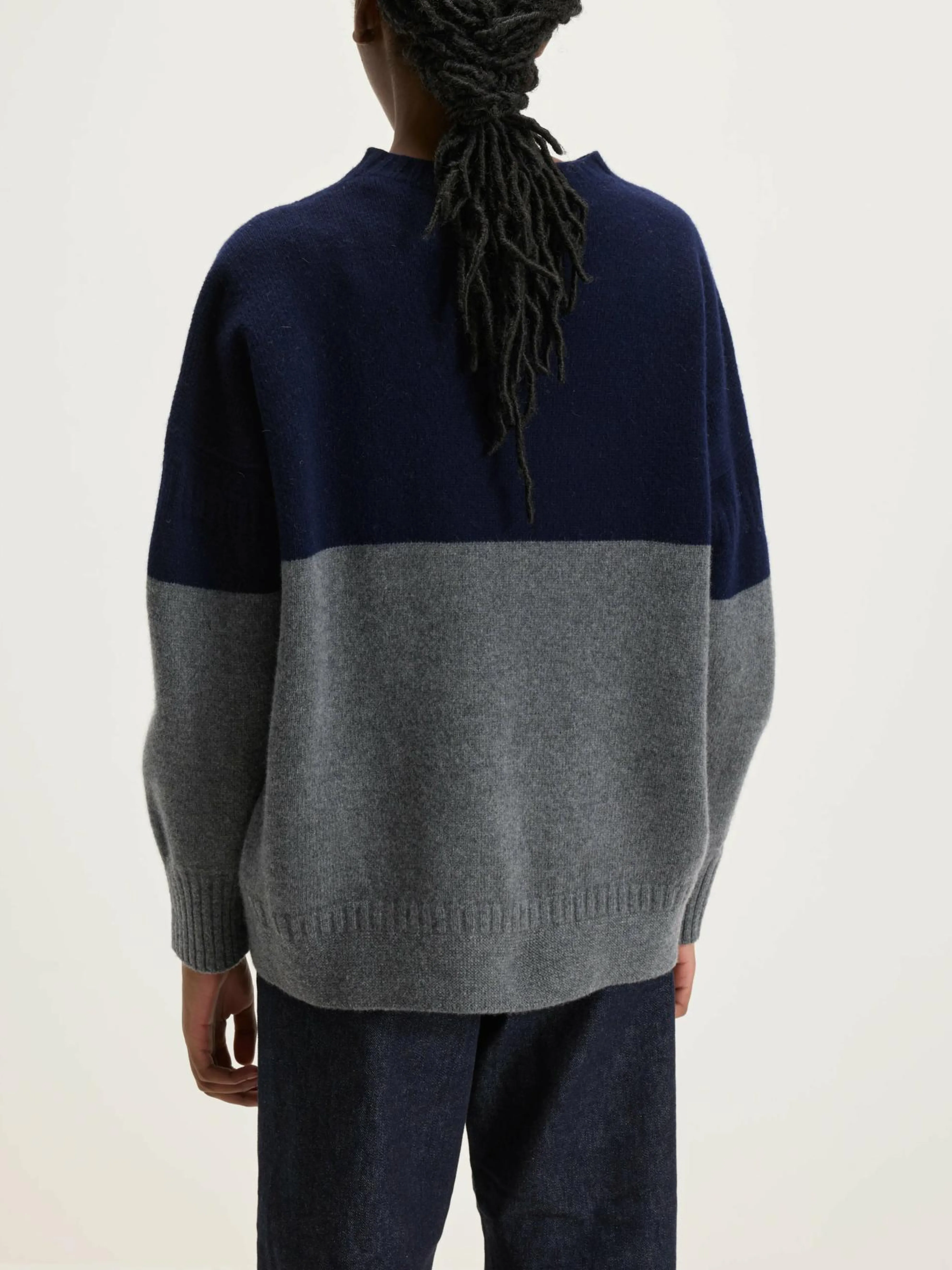 NICHOLSON & NICHOLSON Heriot Mock Neck Trui