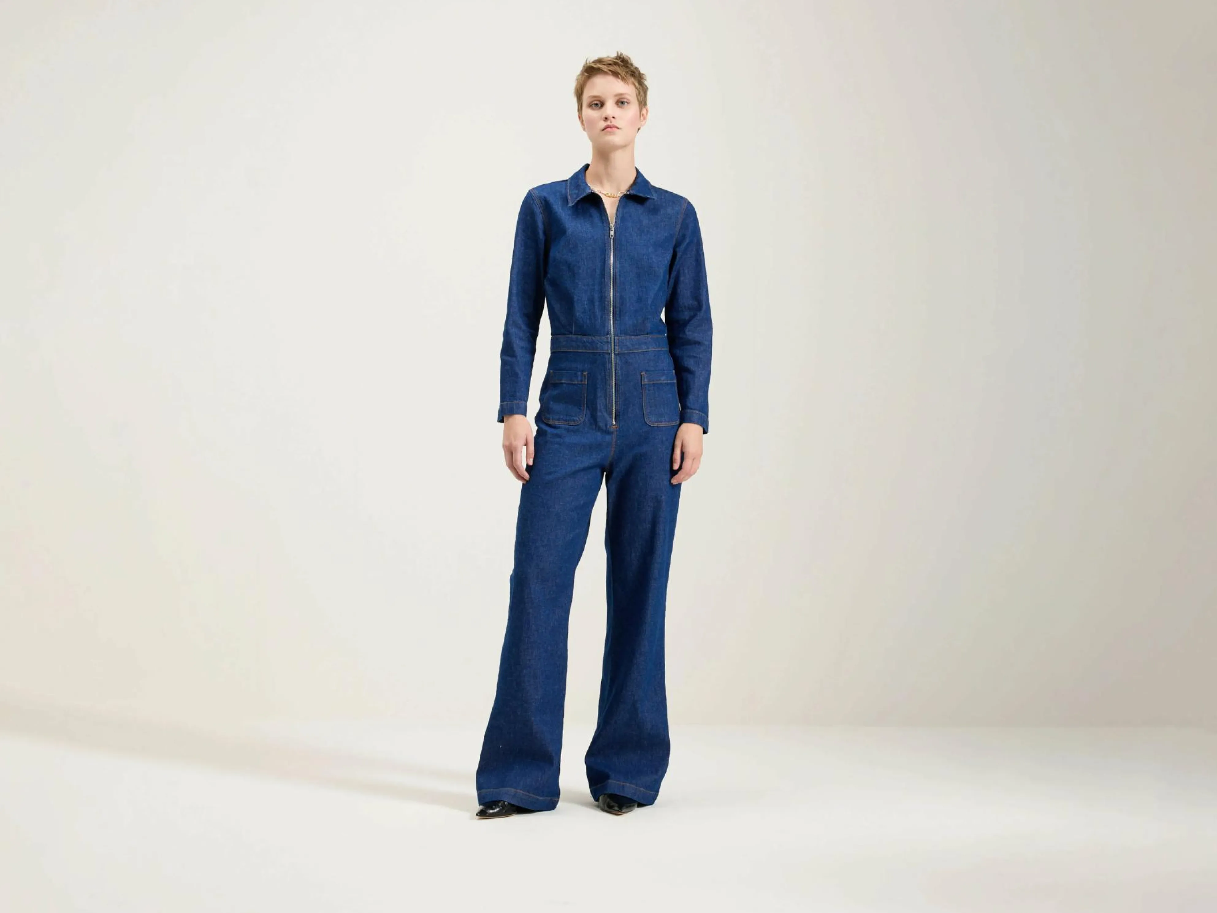 Pamelie Denim Jumpsuit