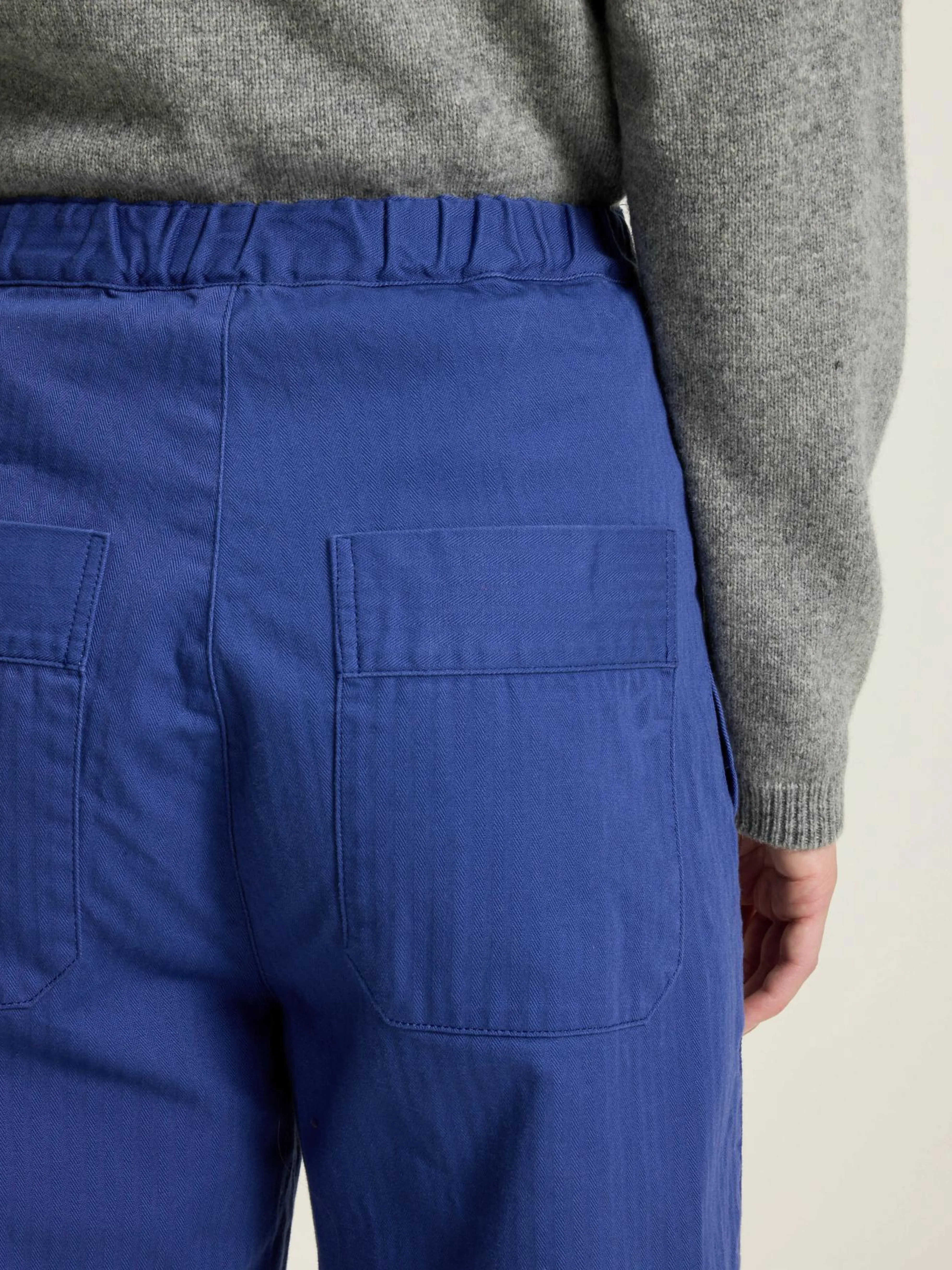 SARAHWEAR Herringbone Tapered Broek