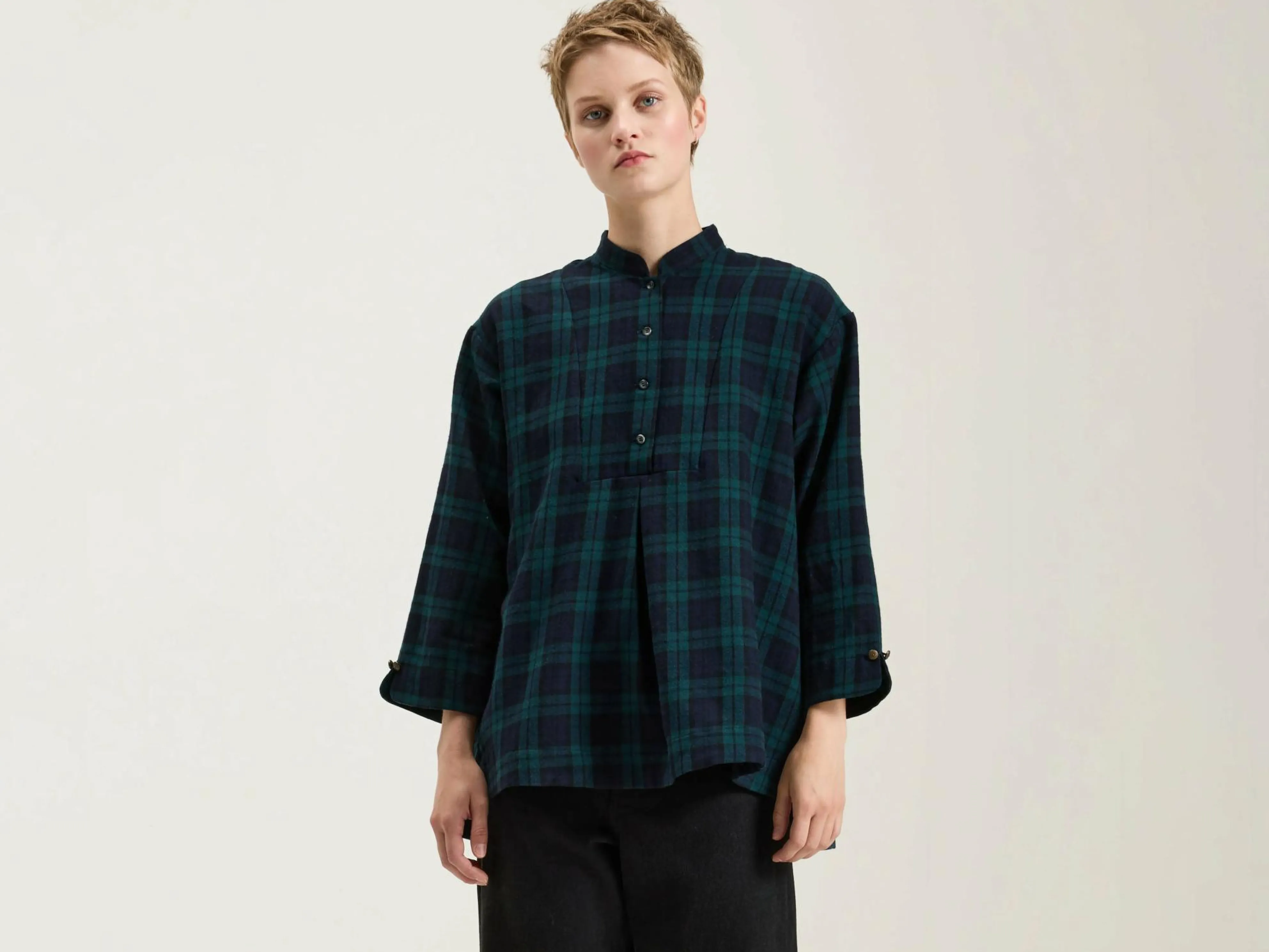 SARAHWEAR Wol En Katoen Pullover Shirt