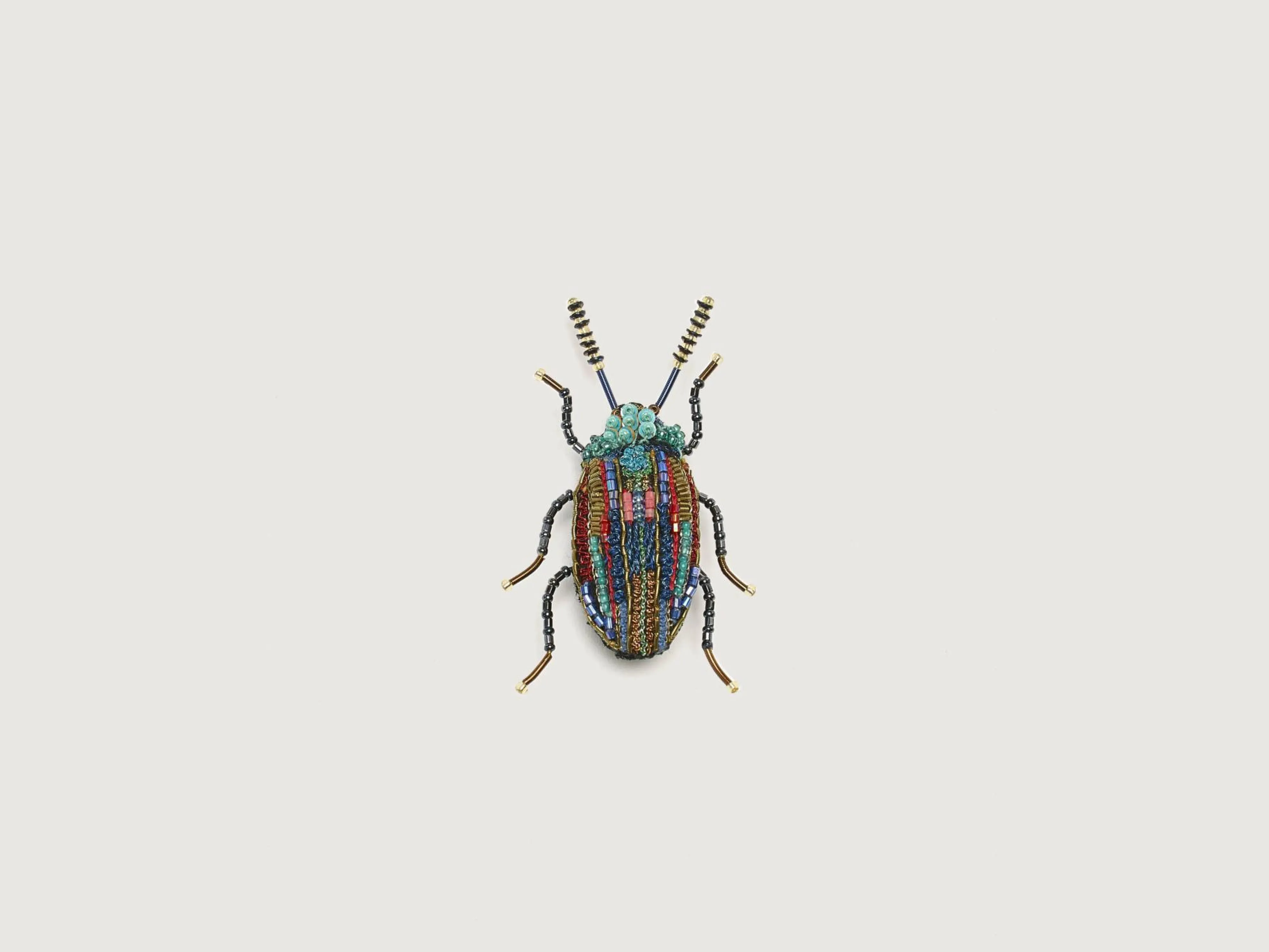 TROVELORE Snowdon Beetle Broche