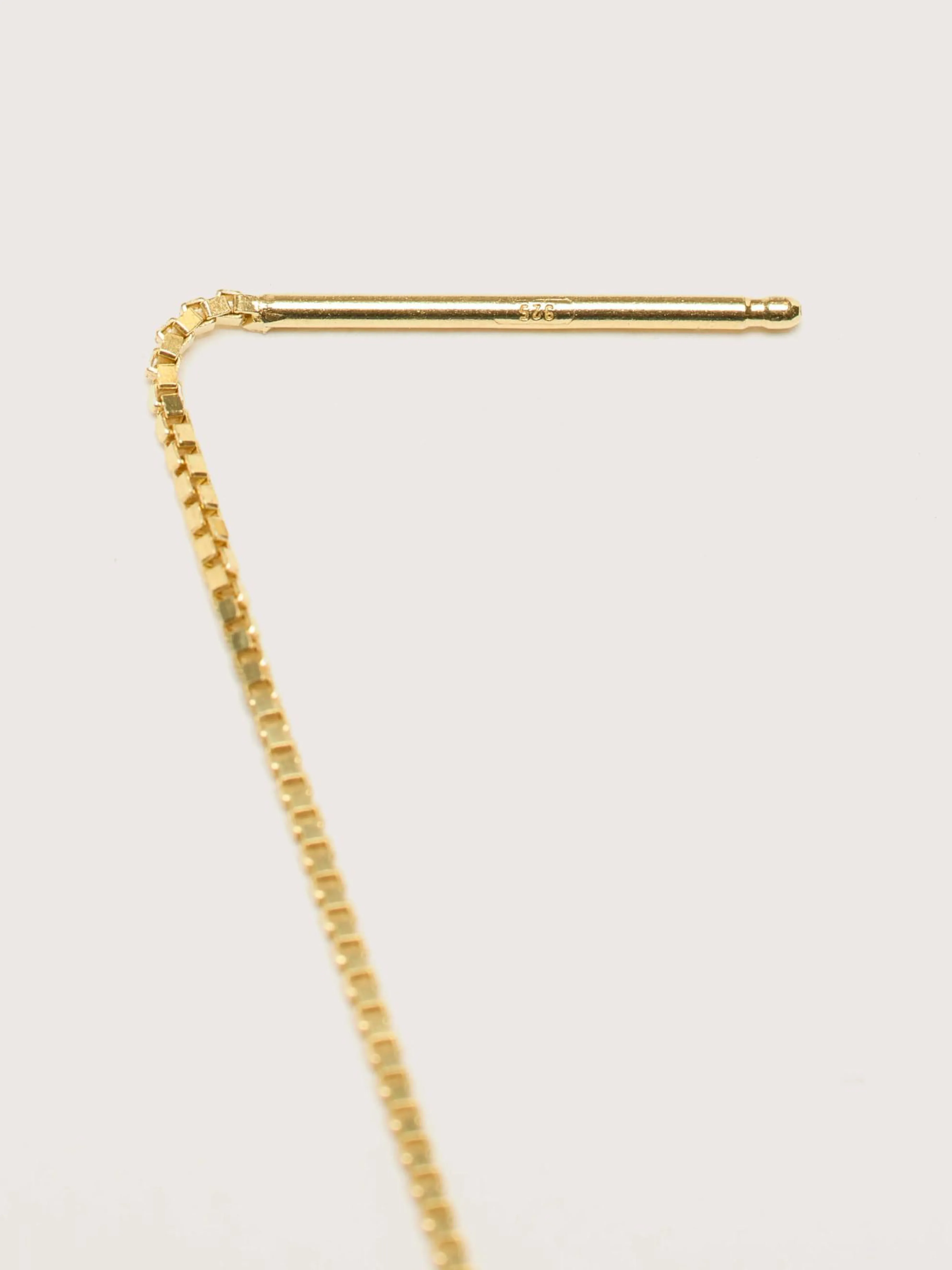 UNTITLEDITION Filo Serpentina Oorbellen