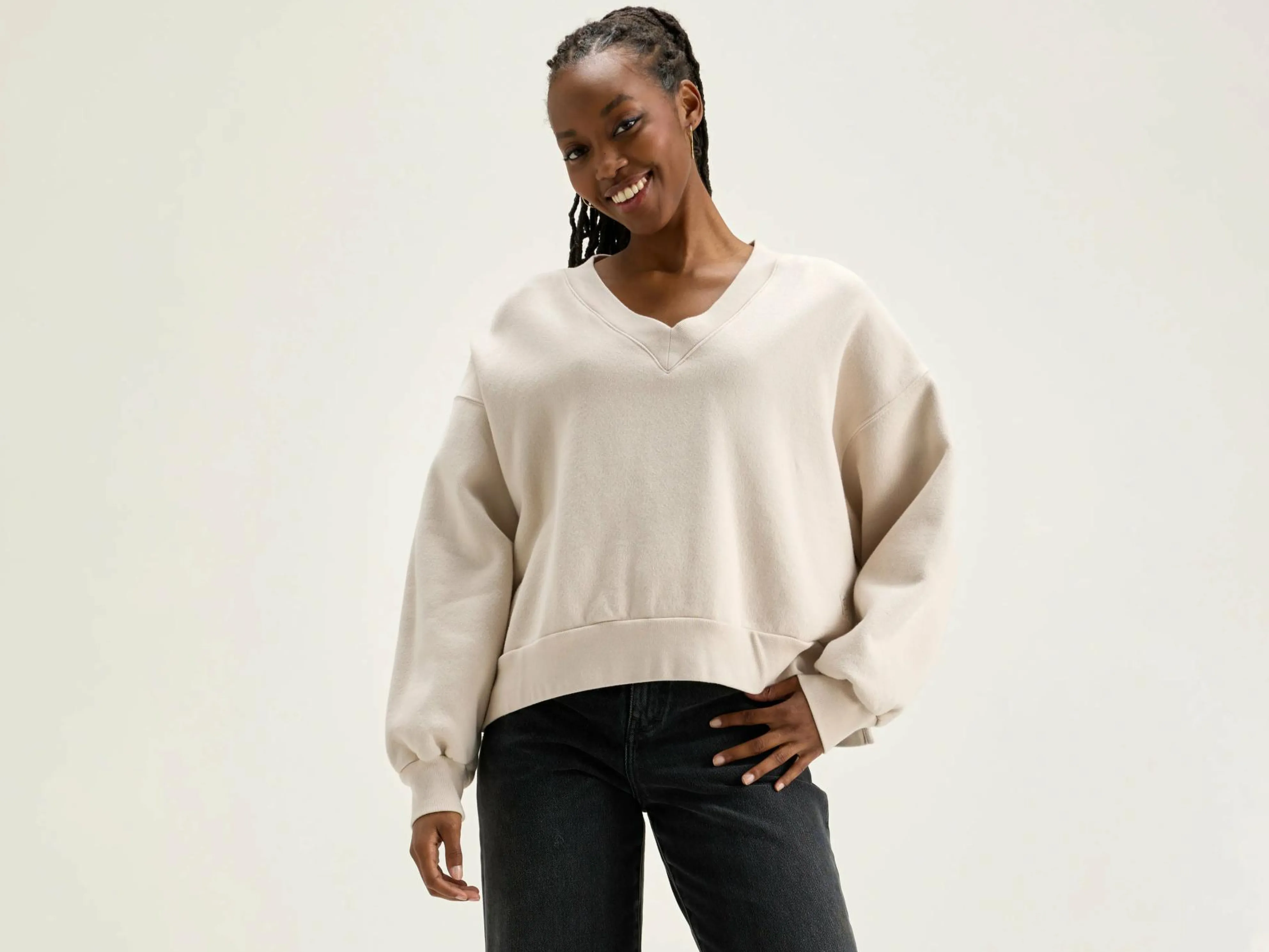 Varola V-hals Sweatshirt