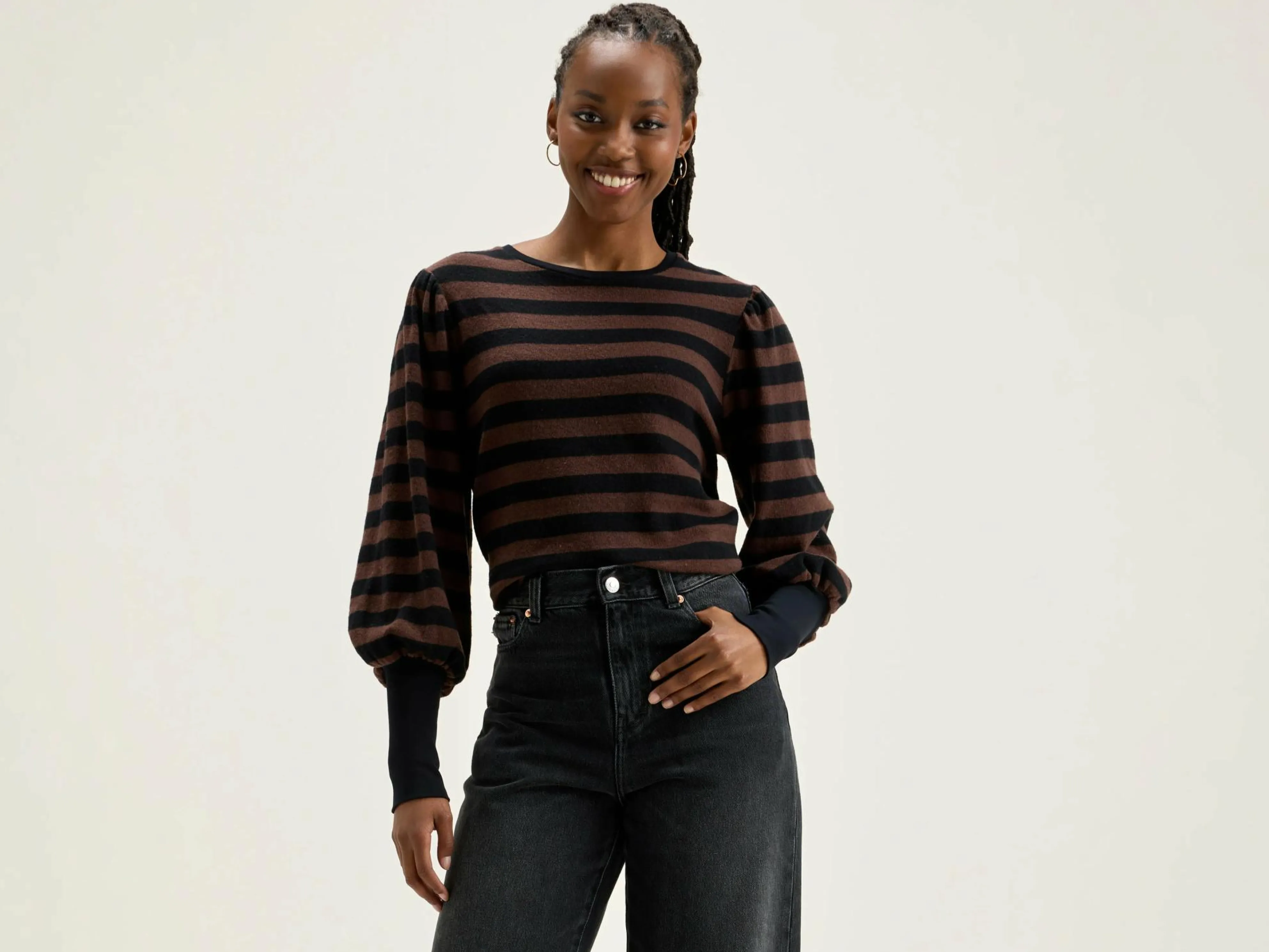 Vidoum Pofmouwen T-shirt