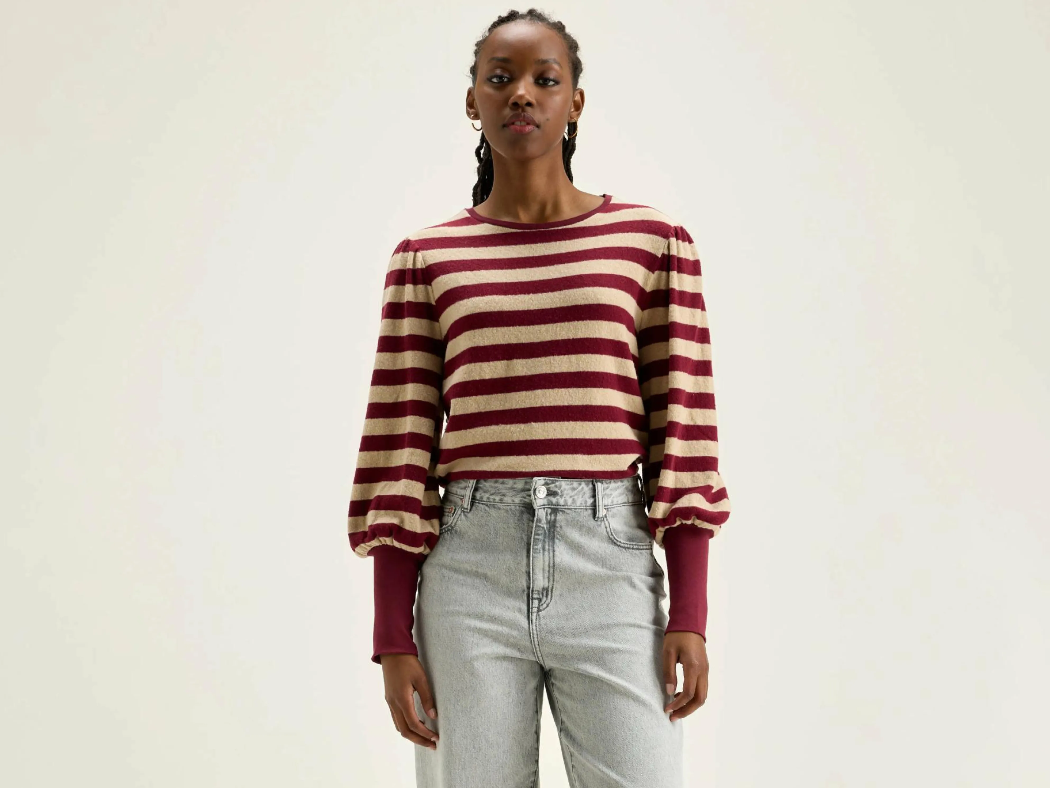 Vidoum Pofmouwen T-shirt